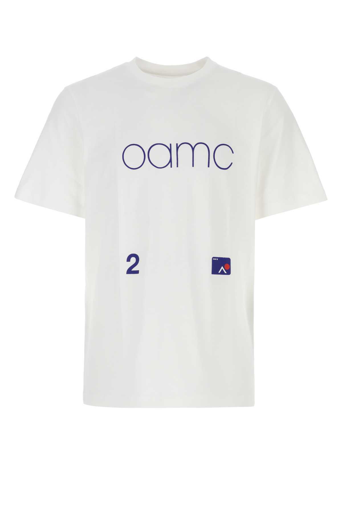 ★OAMC★ Flora Short Sleeve T-Shirt Combo 22A28OAJ10361 OAMC - Flora T-Shirt in White OAMC