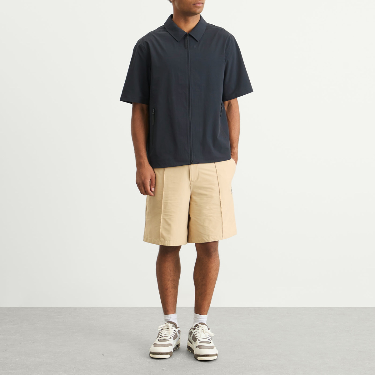 Air Jordan Men's Golf Shorts in Linen/Black