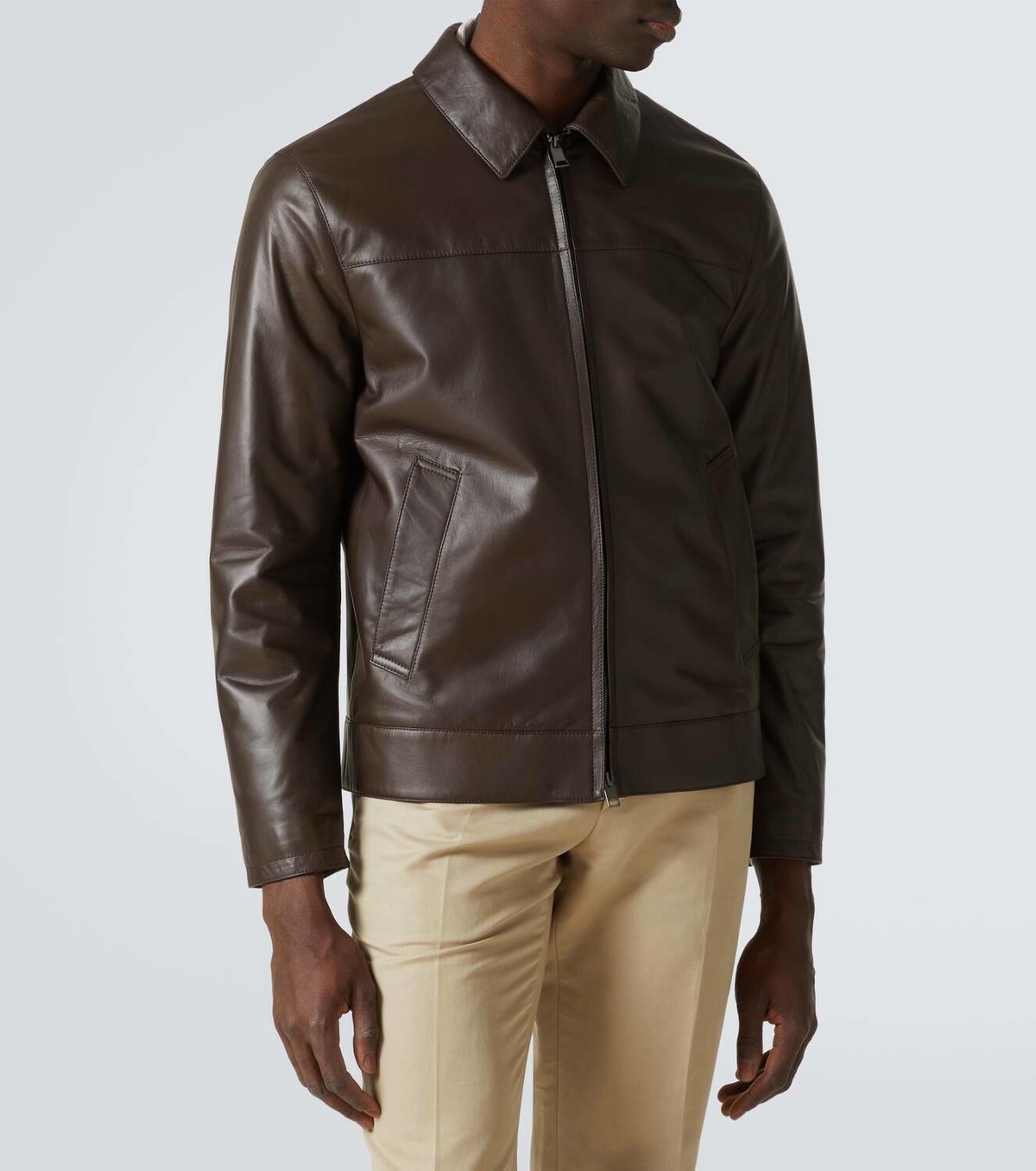 Brioni Leather jacket