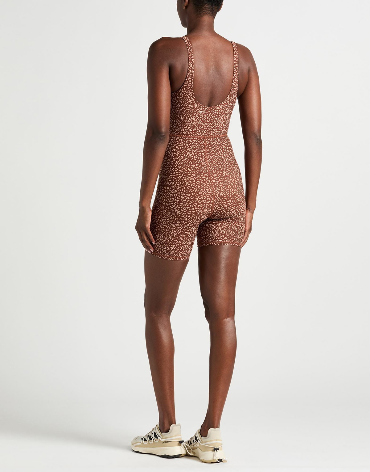 The Upside Womens Playsuit in Brown