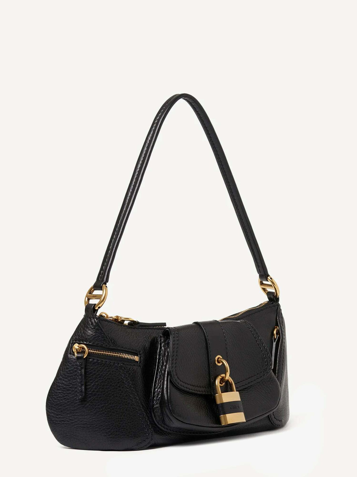 Chloe' Black The 99 Womens Shoulder Bag