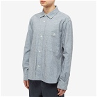 MHL by Margaret Howell Men's Overall Shirt in Dusty Blue