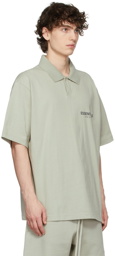 Essentials SSENSE Exclusive Green Jersey Polo