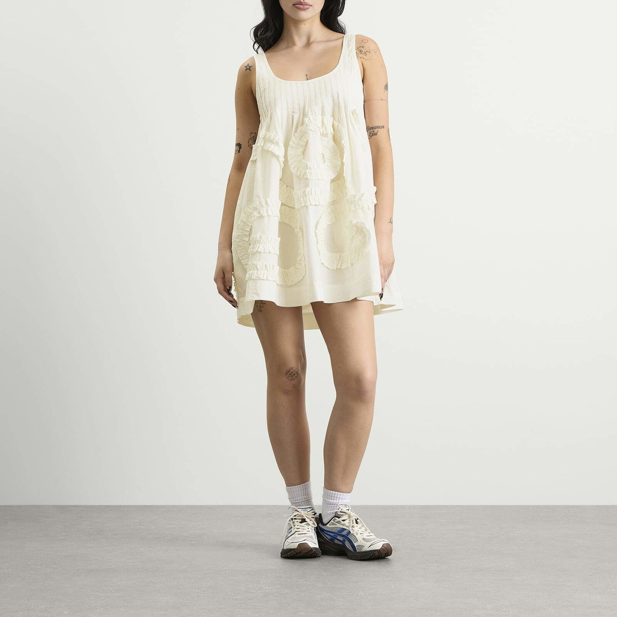 Damson Madder Women's Stella Mini Dress in White