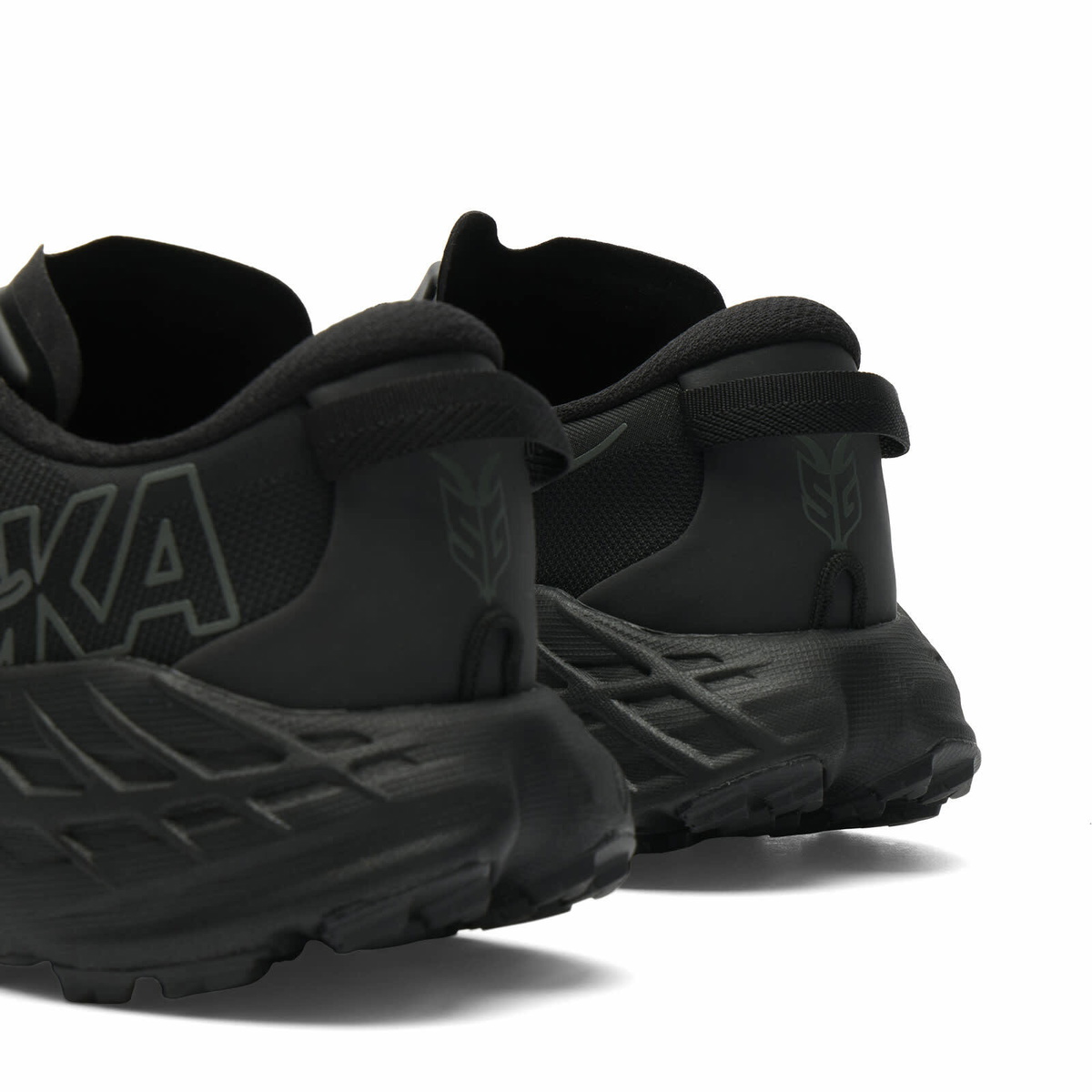 HOKA ONE ONE Men's Speedgoat 7 Sneaker in Black/Outer Orbit