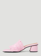 GANNI Smock Kitten Heel Mules
