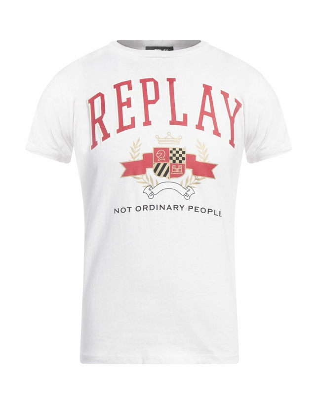 Photo: Replay Mens T-shirt in White