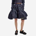 Cecilie Bahnsen Women's Gloria Denim Skirt in Indigo