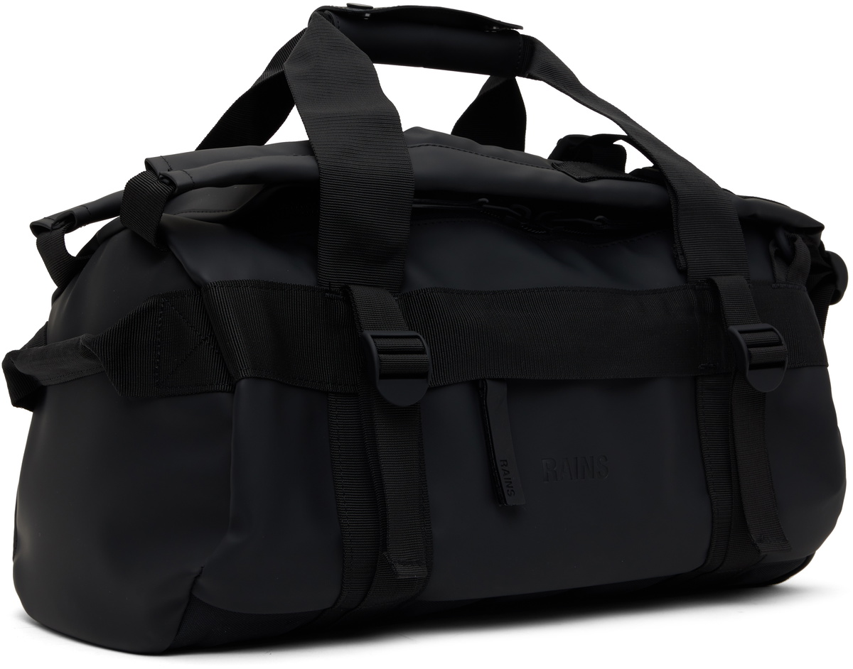 RAINS Black Texel Mini Duffle Bag