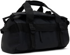 RAINS Black Texel Mini Duffle Bag