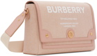 Burberry Pink 'Horseferry' Bag