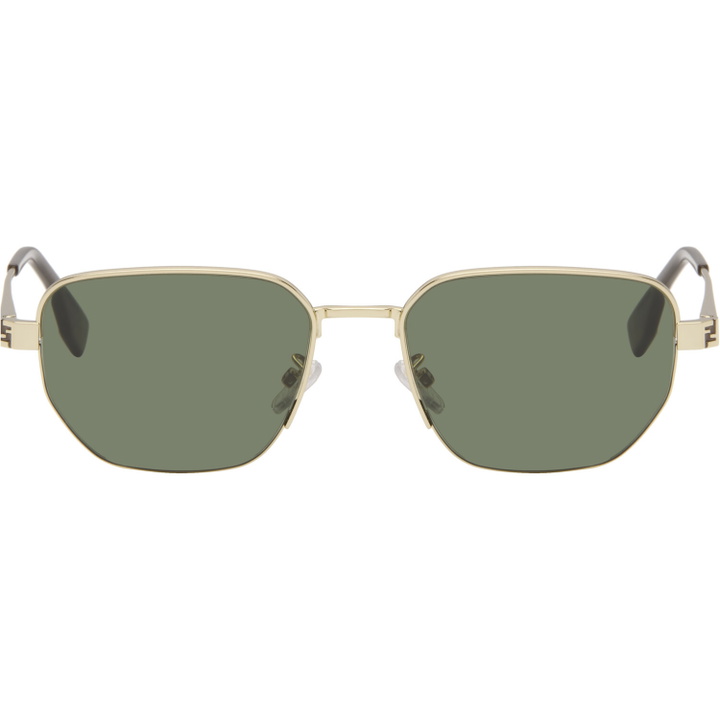 Photo: Fendi Gold 'Fendi Sky' Sunglasses