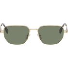 Fendi Gold 'Fendi Sky' Sunglasses