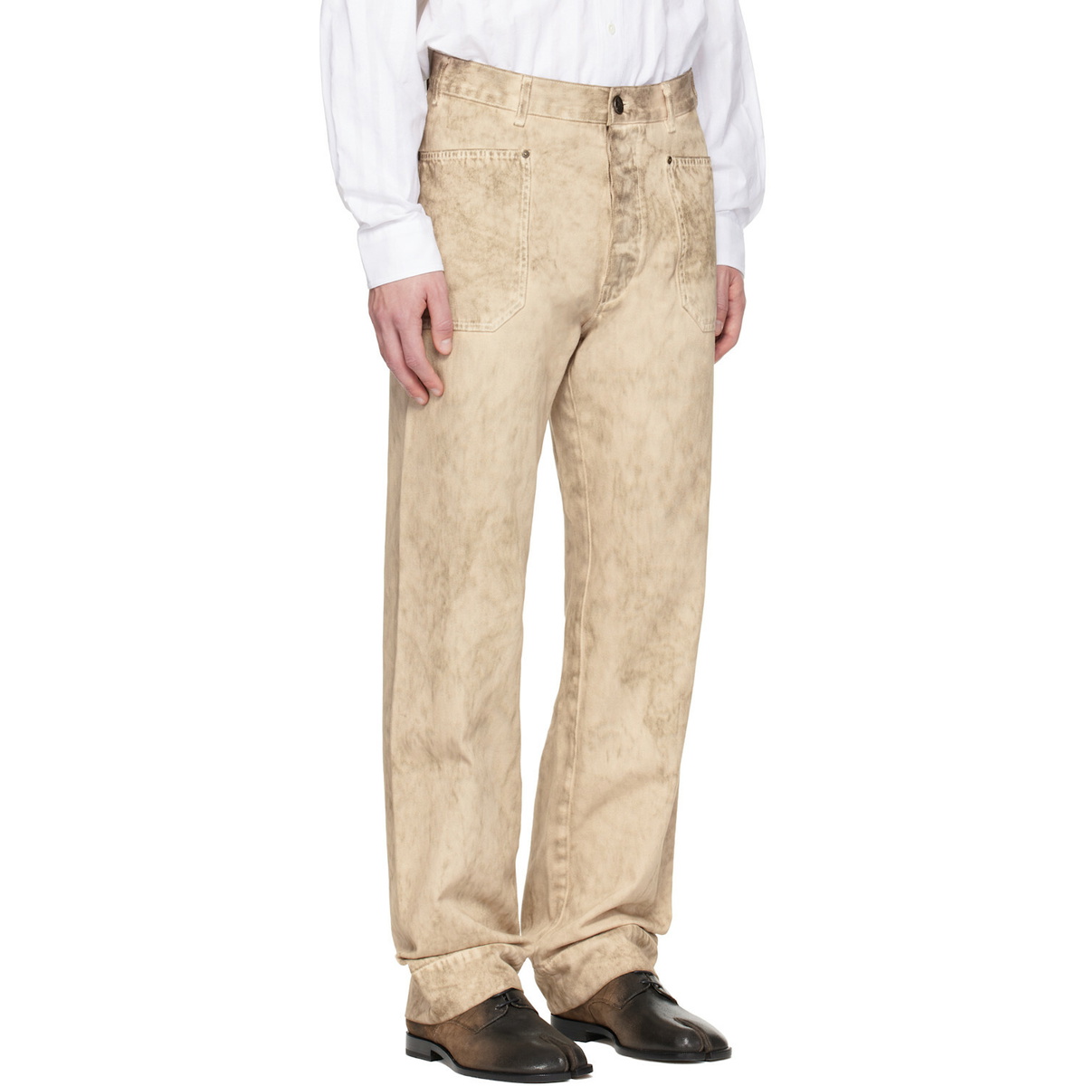 Vivienne Westwood Beige Carpenter Jeans