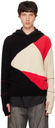 Andersson Bell Black & Red Fite Hoodie