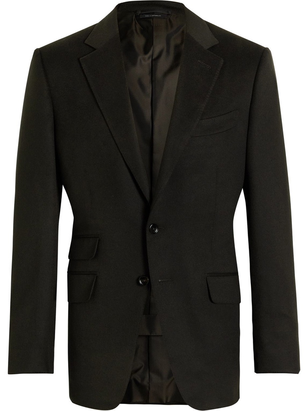 Photo: TOM FORD - O'Connor Slim-Fit Unstructured Cashmere Suit Jacket - Brown