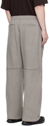 Juun.J Gray Drawstring Sweatpants