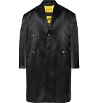 Raf Simons - Oversized Wool and Silk-Blend Duchess Satin Coat - Black