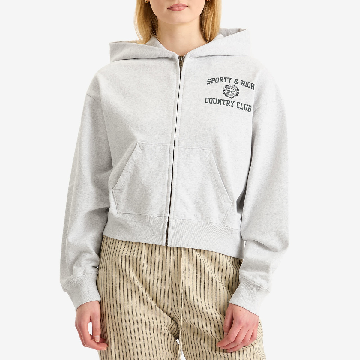 【h】SPORTY & RICH フーディー Sporty & Rich - S&R x adidas Originals