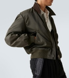 Tom Ford Satin bomber jacket