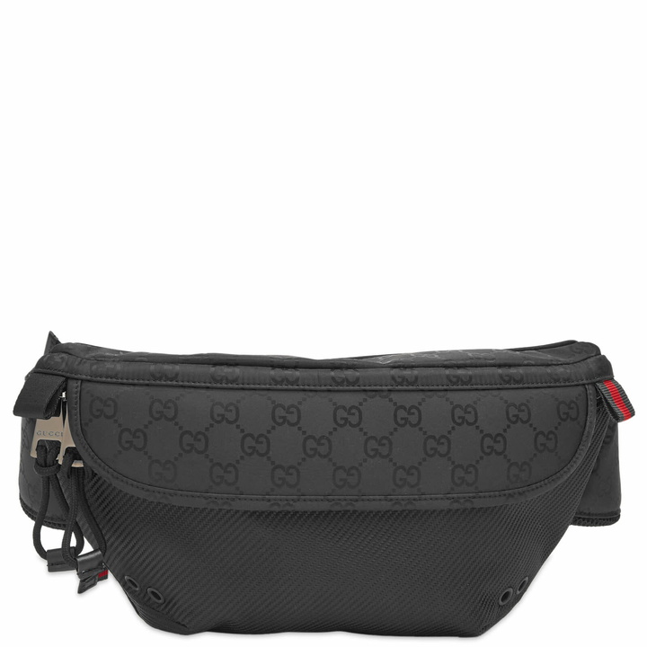 Photo: Gucci Men's Nylon GG Belt Bag in Black 