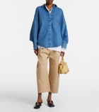 Loewe Double L denim shirt