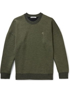 Acne Studios - Logo-Embroidered Wool-Blend Sweater - Green