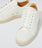 Christian Louboutin - Louis Junior Spikes leather sneakers