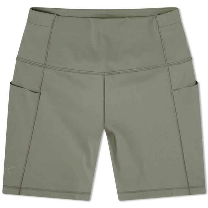 Photo: Arc'teryx Women's Essent High Rise Cycling Short in Forage
