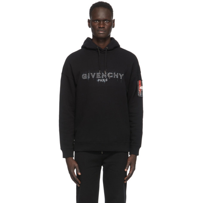 Photo: Givenchy Black Logo Hoodie