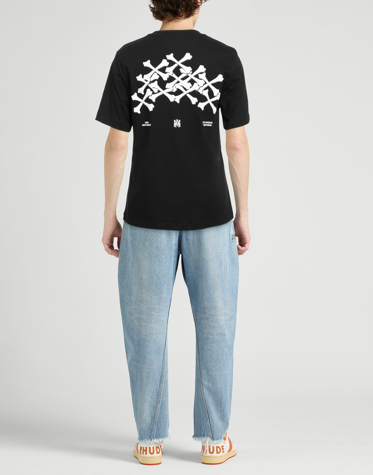 Amiri Mens T-shirt in Black