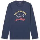 Paul & Shark Long Sleeve Logo Tee