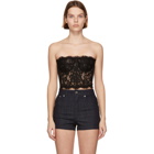 Dolce and Gabbana Black Lace Bustier