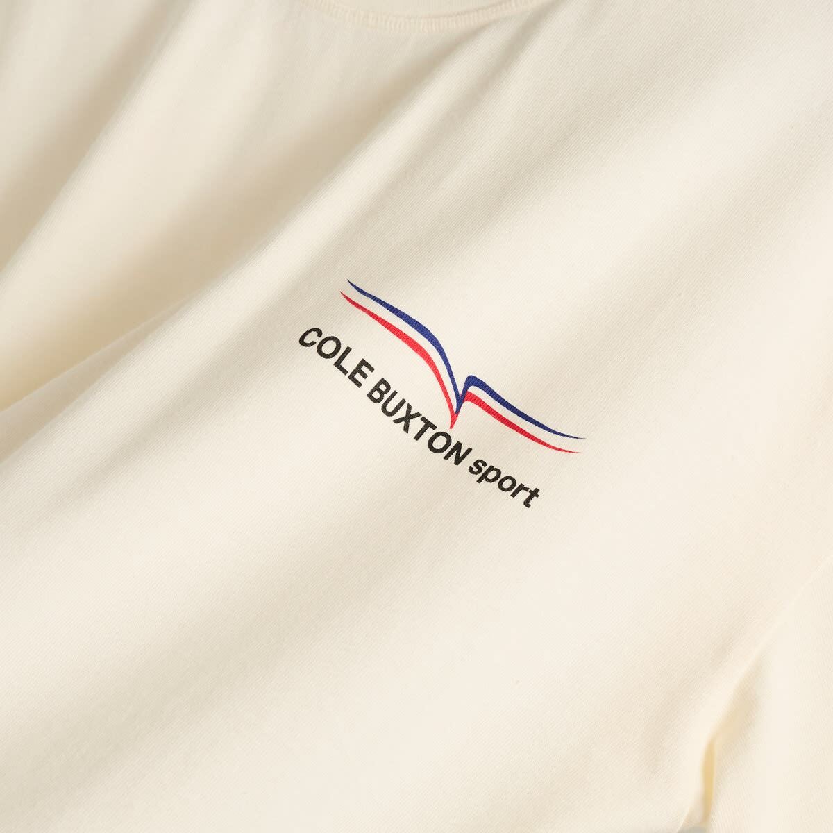 Cole Buxton Men's Sport T-Shirt in Vintage Whitalye