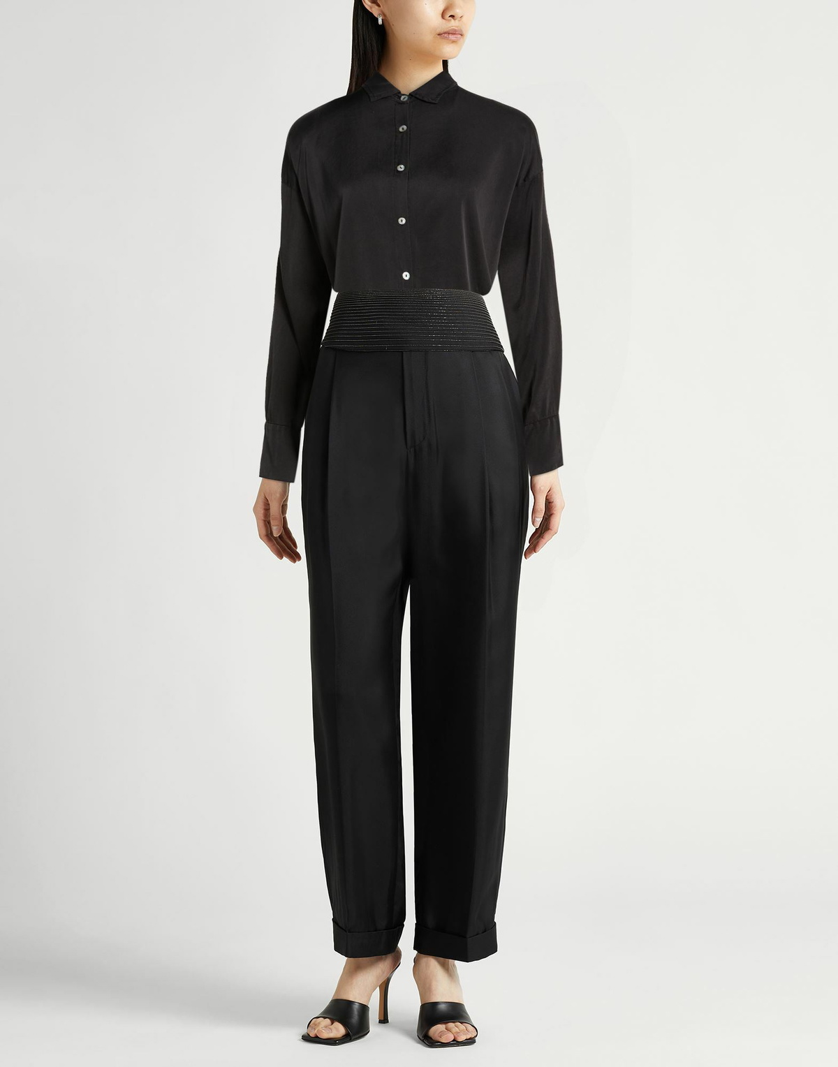 Crossley Womens Shirt in Black