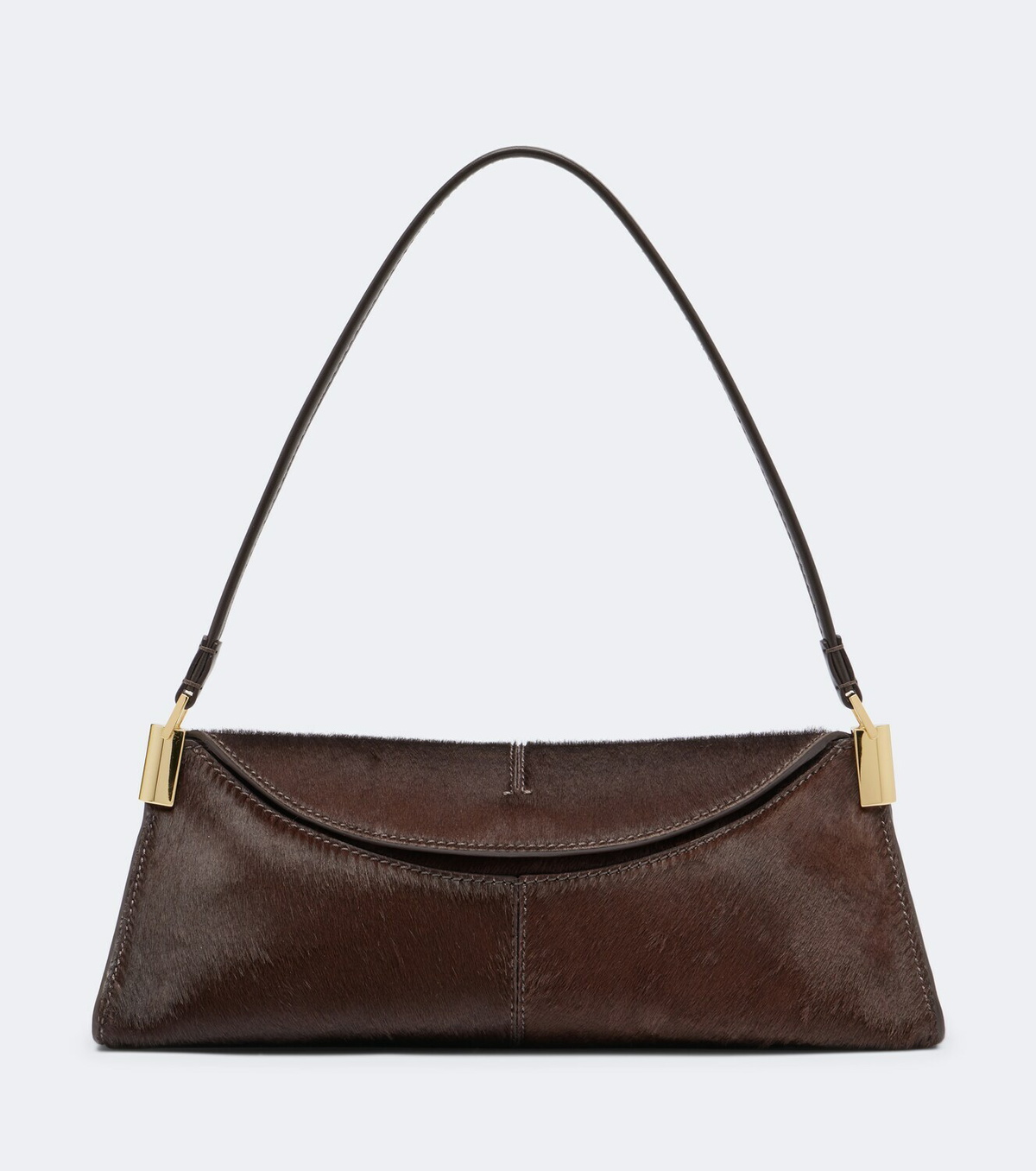 Balmain 64-83 Small calf hair shoulder bag
