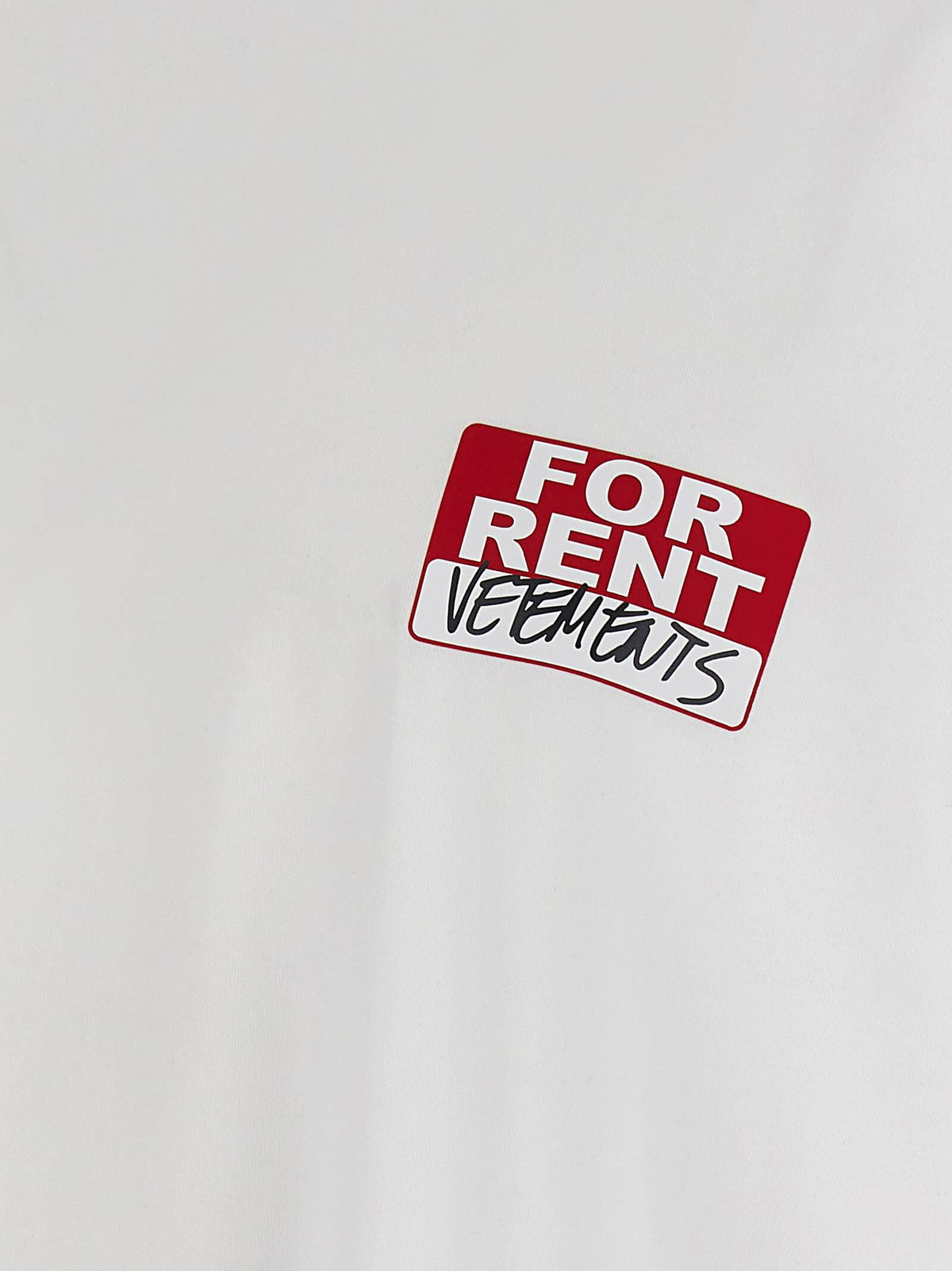 VETEMENTS 20ss FOR RENT シャツ VETEMENTS for Rent T-shirt Vetements
