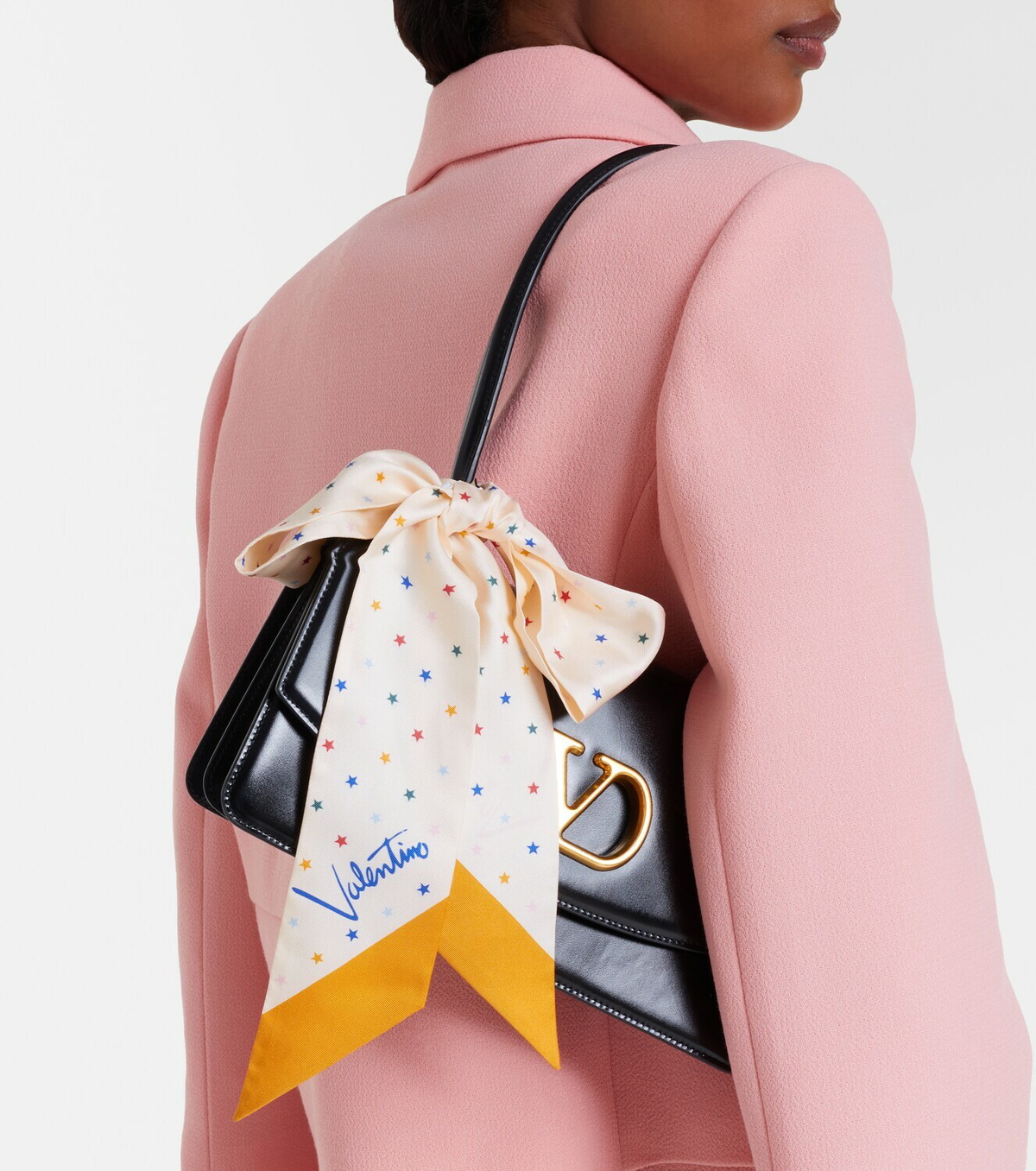 Valentino Starry silk scarf