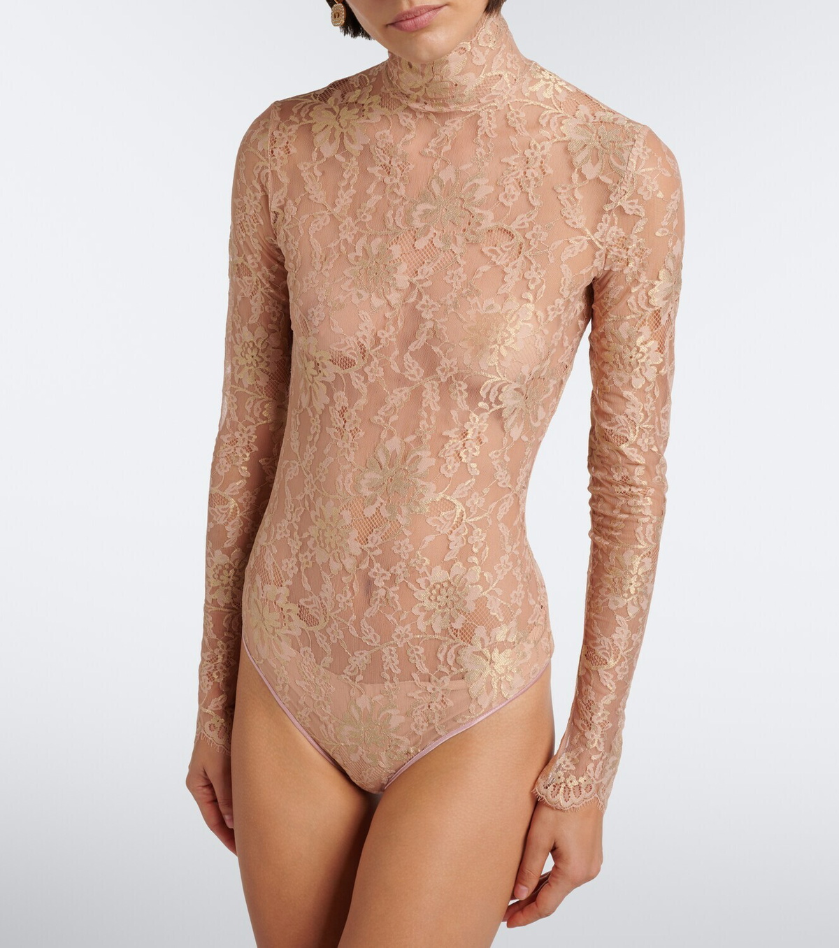 Valentino Sheer lace bodysuit