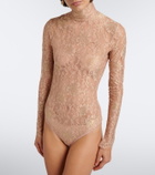 Valentino Sheer lace bodysuit