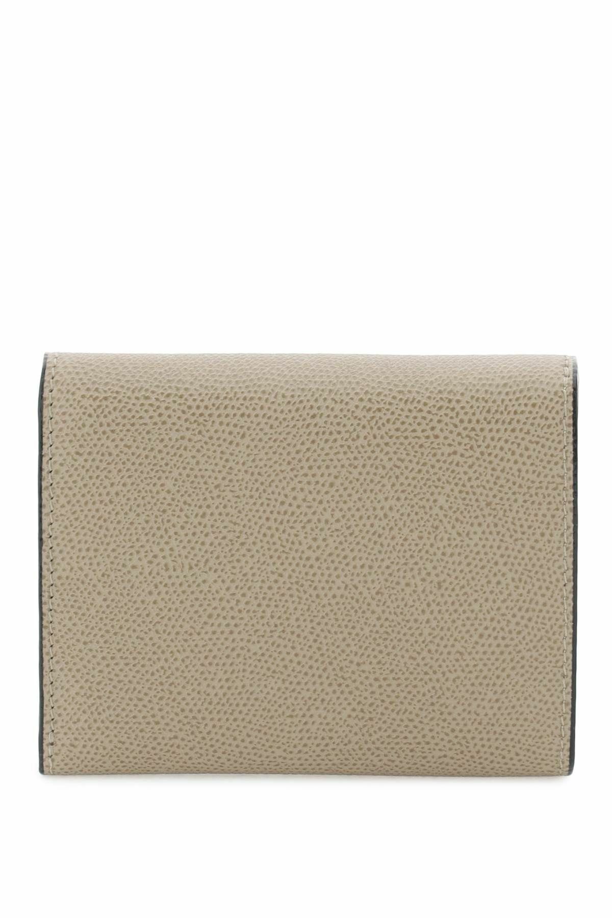 VALEXTRA iside wallet Beige