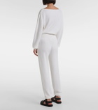 Loro Piana Dora Baltea silk and cotton sweatpants