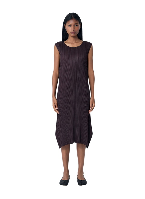 open lace back dress Satin Plain Dress Black / XL
