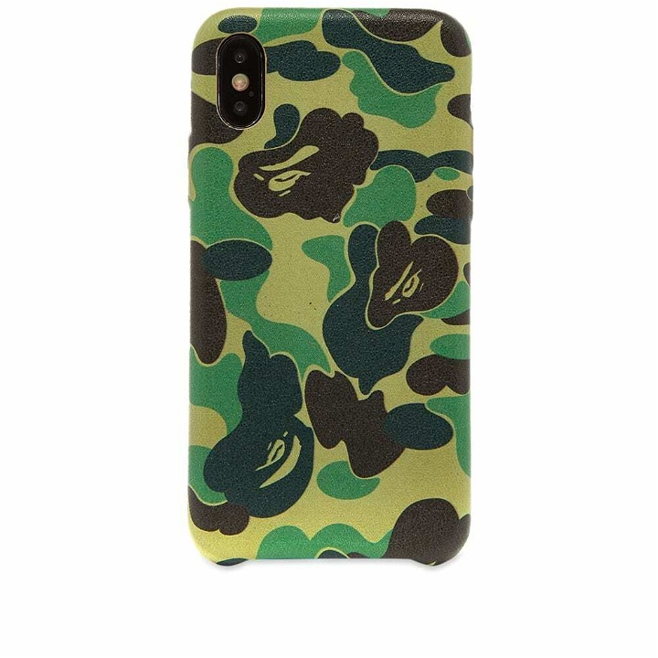 Photo: A Bathing Ape ABC iPhone X Case in Green