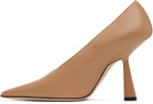 Jimmy Choo Beige Maryanne 100 Heels