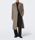 Auralee Double-breasted cashmere coat