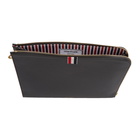 Thom Browne Grey Medium Gusset Wrist Portfolio