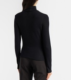 Leset Lauren turtleneck jersey top