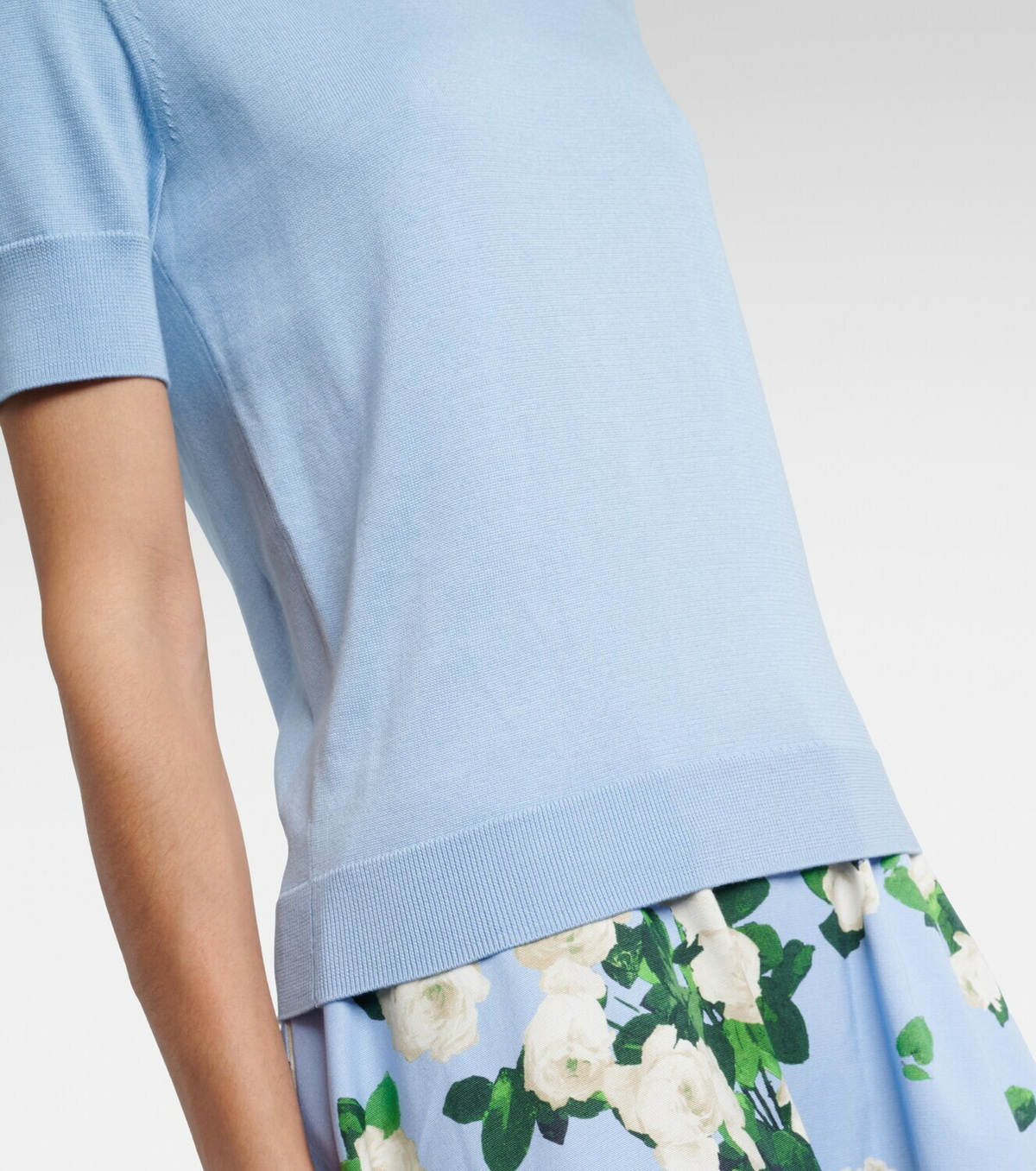 Carolina Herrera Silk and cotton sweater