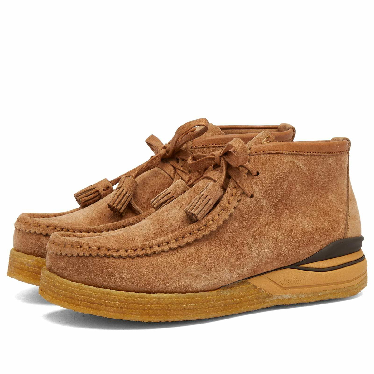 Visvim Women's Beuys Trekker Folk in Camel